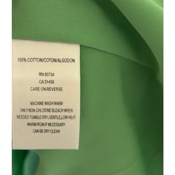 BCBGMaxAzria Celedon Eyelet Embroidered Cotton Sundress | Boho Western | Size 2 - Picture 6 of 7